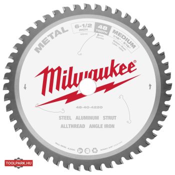   KÖRFŰRÉSZLAP GÉRVÁGÓKHOZ (FÉM) 160X5/8"X1.6X48 48404220