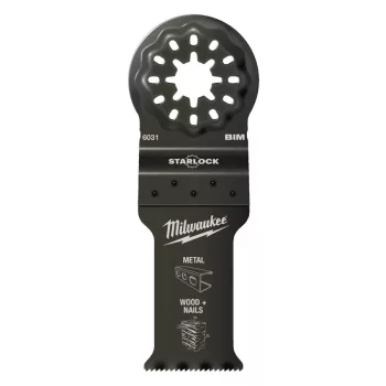   MULTITOOL STARLOCK MERÜLŐ BI-METÁL FŰRÉSZLAP (FÉM+FA) 35X42 MM - 50 DB 48906521