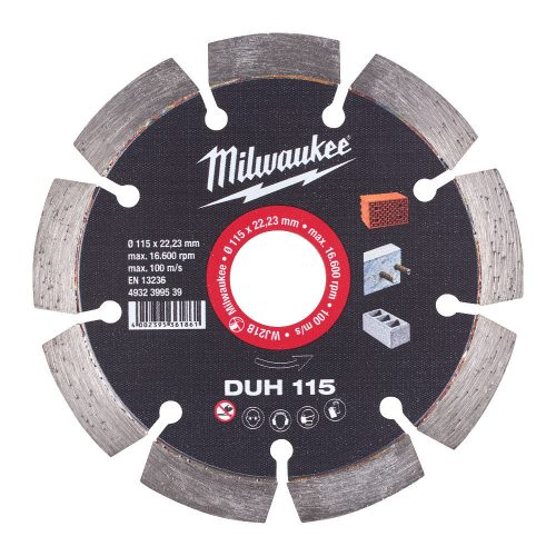 GYÉMÁNT VÁGÓTÁRCSA DUH 115 X 22,2 MM 4932399539