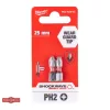 SHOCKWAVE BIT PH2 25MM - 2 DB 4932430852