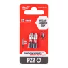 SHOCKWAVE BIT PZ2 25MM - 2 DB 4932430863
