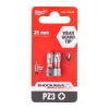SHOCKWAVE BIT PZ3 25MM - 2 DB 4932430868