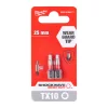 SHOCKWAVE BIT TX10 25MM - 2 DB 4932430871