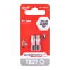 SHOCKWAVE BIT TX27 25MM - 2 DB 4932430884