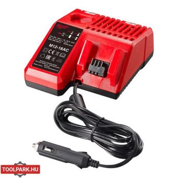 M12 -18AC AKKUMULÁTOR TÖLTŐ AUTÓS 4932459205