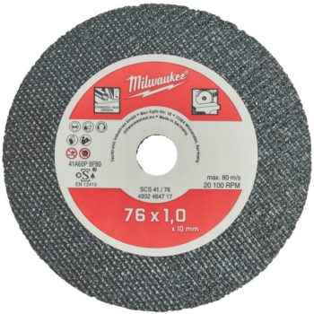 FÉMVÁGÓKORONG 76 MM - 5 DB 4932464717