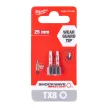 SHOCKWAVE BIT TX8 25 MM - 2 DB 4932471568