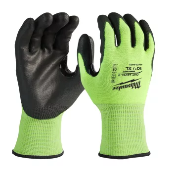 HI-VIS VÁGÁSBIZTOS KESZTYŰ 3/C - XL/10 4932478133