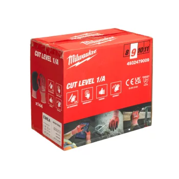   NAGY KISZERELÉSŰ VÁGÁSBIZTOS VÉDŐKESZTYŰ 1/A - L/9 - 144 PÁR 4932479009