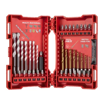   FÚRÓ-CSAVAROZÓ KÉSZLET 39 RÉSZES SHOCKWAVE IMPACT DUTY 4932479854