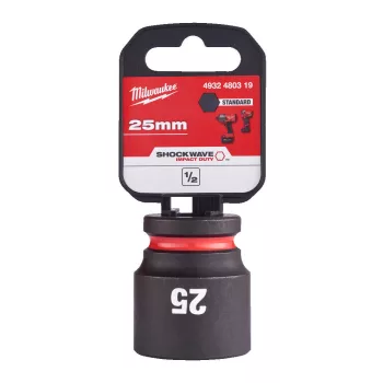   1/2" DUGÓKULCS HATLAPÚ, GÉPI, RÖVID 25 MM 4932480319