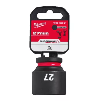   1/2" DUGÓKULCS HATLAPÚ, GÉPI, RÖVID 27 MM 4932480321