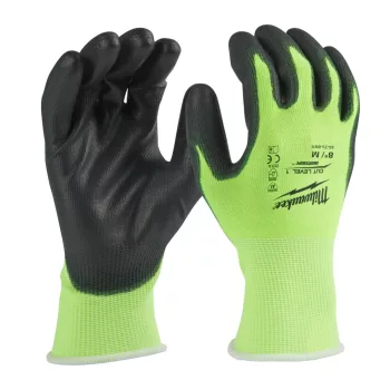 HI-VIS VÁGÁSBIZTOS KESZTYŰ 1/A - M/8 - 12 PÁR 4932492914