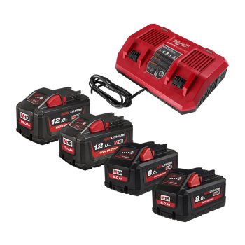 M18 HNRGO2-824 AKKUMULÁTOR ÉS TÖLTŐ SZETT 4932492934