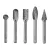 KEMÉNYFÉM TURBÓMARÓ 6X10 MM KÉSZLET 5 RÉSZES 4932493577