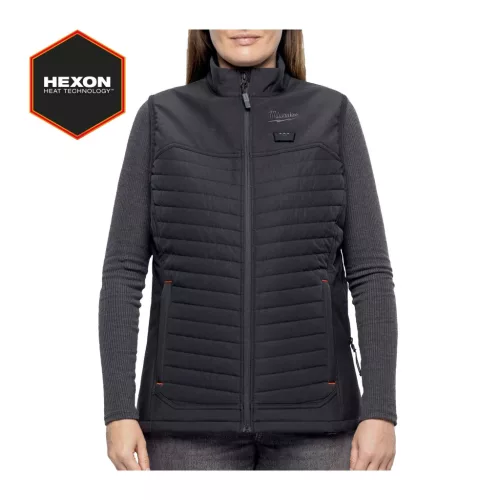  M12 HPVLBL3-0 (XL) HEXON FŰTHETŐ NŐI PUFI MELLÉNY - FEKETE 4932493855