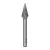 KEMÉNYFÉM TURBÓMARÓ M - KÚPOS HEGYES 6X12,7 MM 4932493990