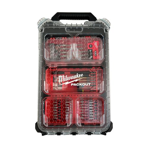45 RÉSZES PACKOUT CSAVAROZÓ BIT ÉS FÚRÓSZÁR KÉSZLET 4932499761