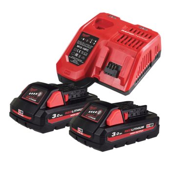   M18 HNRG - 302 NRG SZETT 2 DB M18 3.0 AH AKKUMULÁTOR + M12-18FC TÖLTŐ 4933471071